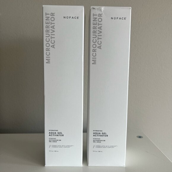 NuFACE Hydrating Aqua Gel 10 oz / 295 mL - New & Unopened - Lot of 2 - Picture 1 of 7